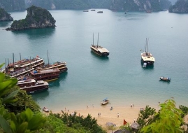 Ha Long - Lan Ha bay - Cat Ba island 3 days (1 night on Vega Cruise + 1 night in hotel)